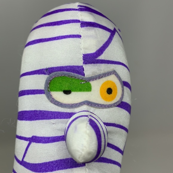 Vintage 1997 Monster Bash Gibson Greetings mummy Halloween stuffed doll RARE - Picture 17 of 17